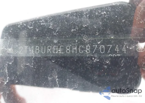 2017 Toyota Corolla Se from USA, damaged, VIN 2T1BURHE8HC870744